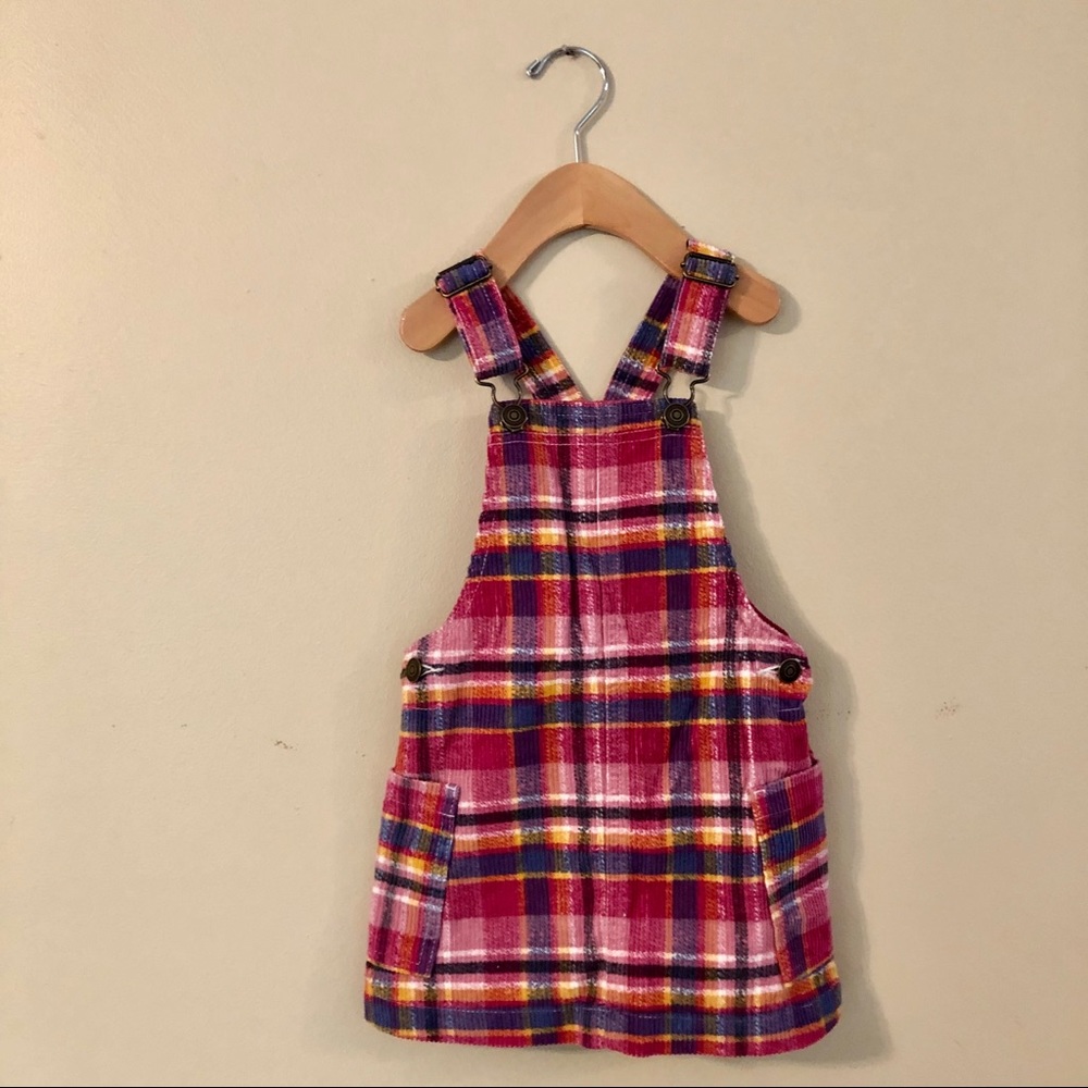 Dungaree dress toddler girl’s